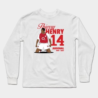 King Thierry Henry Long Sleeve T-Shirt